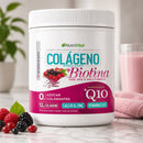 Pack 2 Colágenos Hidrolizado 12g + Biotina + Coenzima Q10 300 Grs Nutrivital