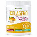 Colágeno Hidrolizado Q10 + Cúrcuma y Biotina 300 Grs Nutrivital