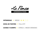 Café La Finca Tostado Valle del Cauca Grano 1 Kg (Medio Full City)