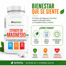 Citrato de Magnesio 400mg 60 Caps Nutrivital
