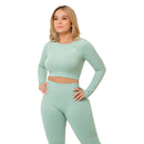 Conjunto Top + Leggins Seamless Mujer Menta Durabody - Suples.cl