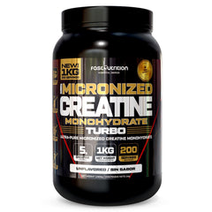 Creatina Monohidratada Micronizada 1 Kg | 200 Porciones | Fast Nutrition Chile