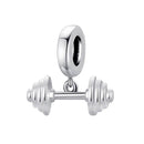 Dije Charm Mancuerna con Discos Jungle Fit - Suples.cl