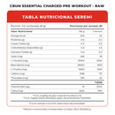 Cbum Essential Charged Pre Workout 25 Serv Raw Nutrition