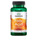 Folic Acid 800mcg 250 Caps Swanson - Suples.cl