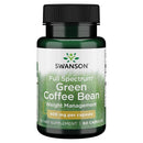 Full Spectrum Green Coffee Bean 400mg 60 Cápsulas Swanson - Suples.cl