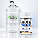 Pack Multi Test Pro 60 cápsulas y Botellón 2,2 litros Nutrivital