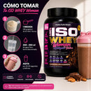 Iso Whey Woman 2 Lbs con Colágeno y Biotina Fast Nutrition