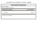 L Glutamine 500 Mg 100 Caps Swanson - Suples.cl