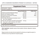 Lipo 6 Hardcore Maximum Strength 60 Caps Nutrex - Suples.cl