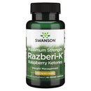 Maximum Strength Razberi - K 60 Cápsulas Vegetarianas Swanson - Suples.cl
