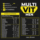 MultiVit Men Multivitaminico 60 Cápsulas Fast Nutrition - Suples.cl
