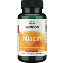 Niacin 100mg - 250Tabletas Swanson - Suples.cl
