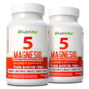 Pack 2 Unidades Penta 5 Magnesio 60 Cápsulas Nutrivital - Suples.cl