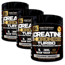 Pack 3 Creatina Turbo 300gr Monohidratadas Fast Nutrition - Suples.cl