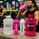 Pack Creatina Monohidratada 1 Kg + Shaker Blanco 600 Ml Nutrivital - Suples.cl