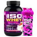 Pack Iso Whey Woman 2 lbs + Shaker Camo Pink Woman 700ml Fast Nutrition - Suples.cl