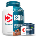 Pack ISO100 Proteína Hidrolizada 5 Lbs + Creatina Monohidratada Creapure 300g Dymatize - Suples.cl