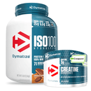 Pack ISO100 Proteína Hidrolizada 5 Lbs + Creatina Monohidratada Creapure 300g Dymatize - Suples.cl