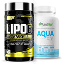 Pack Lipo 6 Black Intense 60 Caps Nutrex + Aqua Dry 90 Caps Nutrivital - Suples.cl