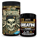 Pack Pre Workout N.O. Explosive 350g + Creatina Turbo 300g Monohidrato Fast Nutrition - Suples.cl