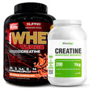 Pack Whey Turbo 5 Lbs + Creatina Monohidratada 1 Kg Nutrivital - Suples.cl