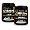 2 Creatina Monohidratadas 300gr Micronized Fast Nutrition