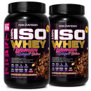 Pack 2 100% Iso Whey Woman 2 Lbs con Colágeno y Biotina Fast Nutrition