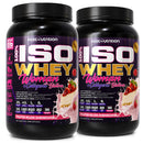 Pack 2 100% Iso Whey Woman 2 Lbs con Colágeno y Biotina Fast Nutrition