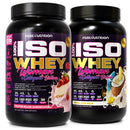 Pack 2 100% Iso Whey Woman 2 Lbs con Colágeno y Biotina Fast Nutrition