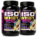 Pack 2 100% Iso Whey Woman 2 Lbs con Colágeno y Biotina Fast Nutrition