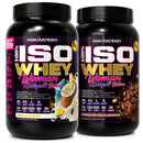 Pack 2 100% Iso Whey Woman 2 Lbs con Colágeno y Biotina Fast Nutrition