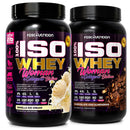 Pack 2 100% Iso Whey Woman 2 Lbs con Colágeno y Biotina Fast Nutrition