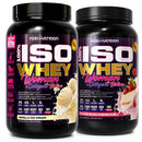 Pack 2 100% Iso Whey Woman 2 Lbs con Colágeno y Biotina Fast Nutrition