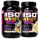 Pack 2 100% Iso Whey Woman 2 Lbs con Colágeno y Biotina Fast Nutrition