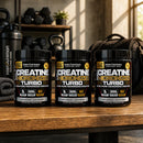 Pack 3 Creatina Monohidratadas 300gr Fast Nutrition Turbo