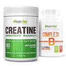 Pack Creatina Monohidrato 300g + Complejo B 100 Caps Nutrivital