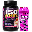 Pack Iso Whey Woman 2 lbs + Shaker Camo Pink Woman 700ml Fast Nutrition