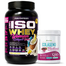 Pack Iso Whey Woman 2 Lbs + Colageno Hidrolizado Biotina + Q10 Nutrivital