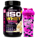 Pack Iso Whey Woman 2 lbs + Shaker Camo Pink Woman 700ml Fast Nutrition
