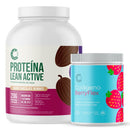 Pack Proteína Vegetal Lean Active 30 Serv + Colágeno BerryFlex 300g Cáscara Foods