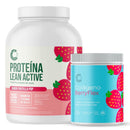 Pack Proteína Vegetal Lean Active 30 Serv + Colágeno BerryFlex 300g Cáscara Foods