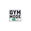 Pin cuadrado "GYM MODE ON" Jungle Fit. - Suples.cl