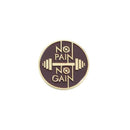 Pin "NO PAIN, NO GAIN" Jungle Fit - Suples.cl