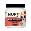 Pre & Probióticos Perros y Gatos 120g Salmón NUP!PETS - Suples.cl