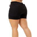 Short Dos Capas Mujer Negro Durabody - Suples.cl