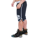 Short Hombre Azul Black Skull
