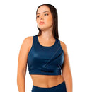 Top Sport Bra Durabody Azul Oscuro Active Wear - Suples.cl