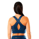 Top Sport Bra Durabody Azul Oscuro Active Wear - Suples.cl