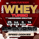 100% Whey Turbo 5 Lbs Fast Nutrition - Suples.cl